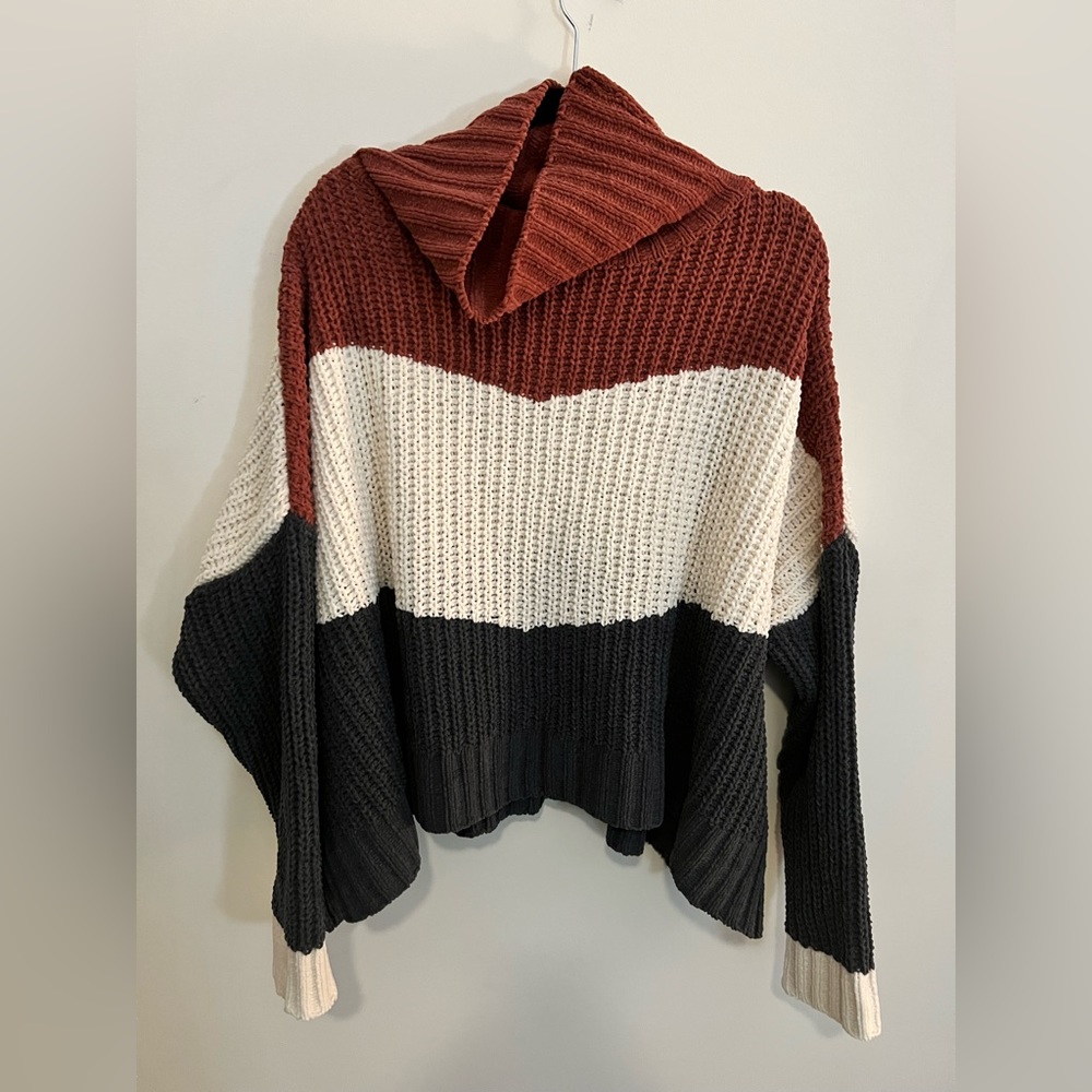 Pink Lily Turtleneck Sweater Size XL NWOT